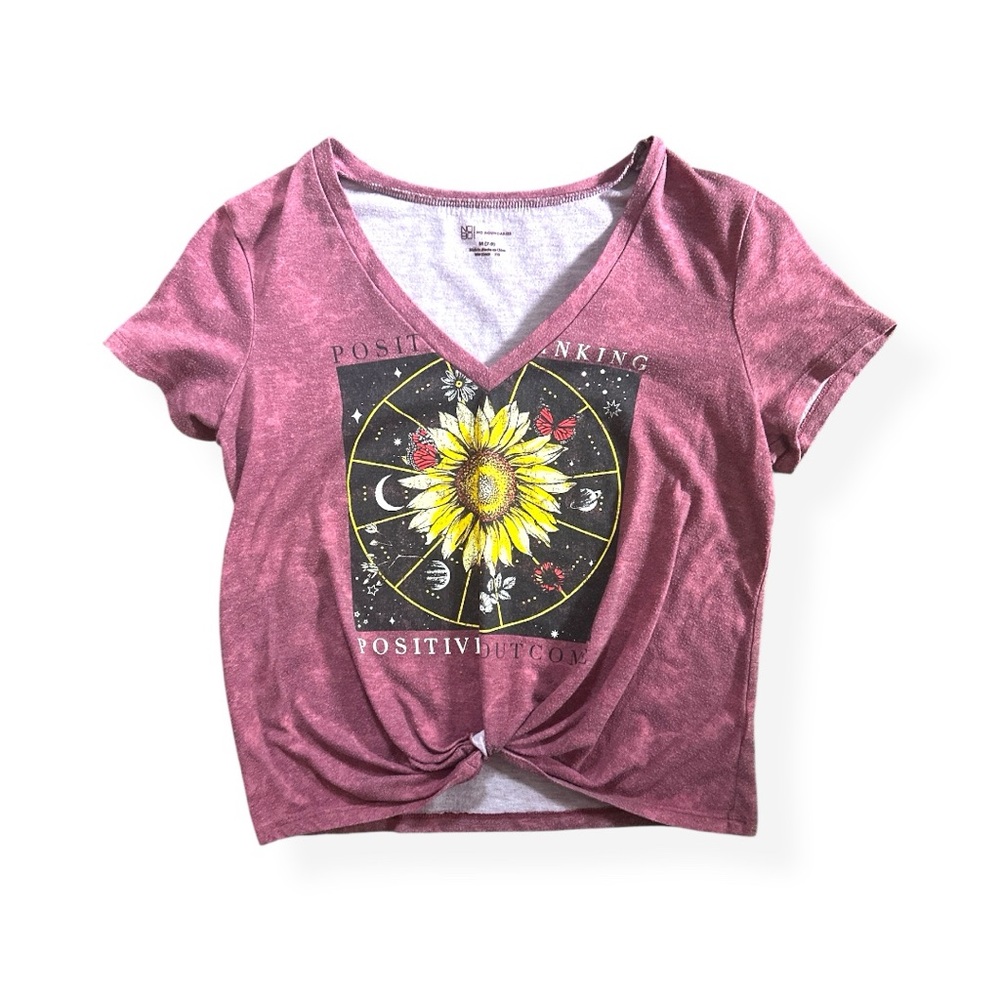 NOBO Positive Thinking/Sunflower Graphic Tee